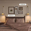 French medieval wall lamp wall lamp living room sofa tv background atmosphere bedside lamp bedroom classy corridor aisle