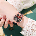 Korean ins style retro heart watch women's niche simple easiest for match mini elegant student artsy trendy women's watch