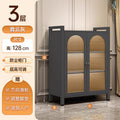 Gray three-layer - length 90*width 32*height 128cm [comes with universal wheels]
