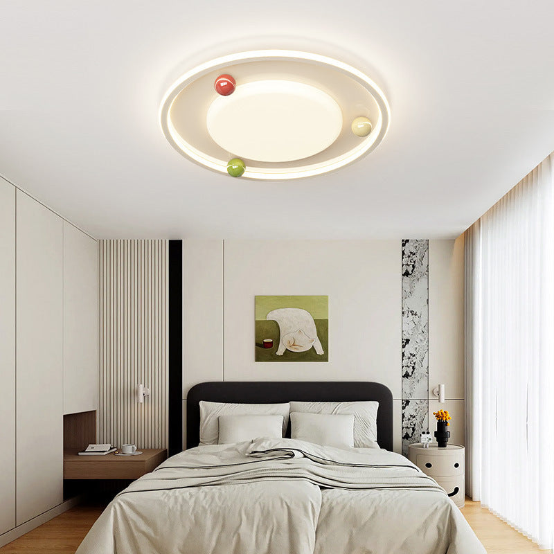 Cream wind living room main light 2025 new modern simple cloud ceiling light led Zhongshan lighting whole house package