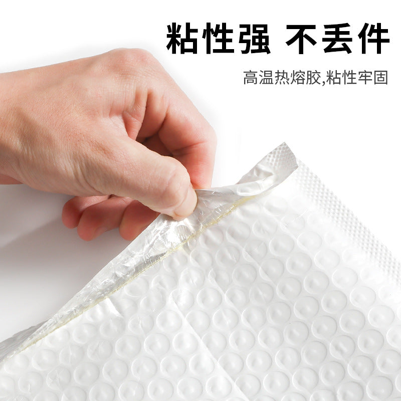 Matte pearlescent film bubble bag Thickened bubble envelope bag Clothing packaging Express bag Logistics packaging Bubble bag