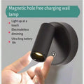 e-commerce wiring-free charging wall lamp magnetic cob spotlight usb downlight chargingwalllamp bedroom