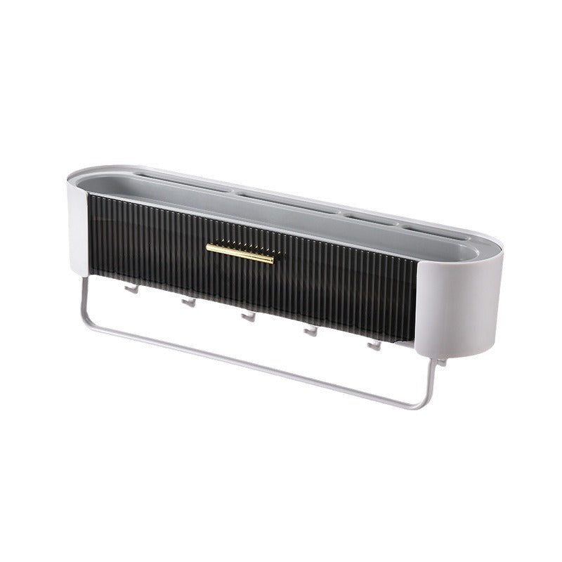 Xinle kitchen rack non-punching wall-mounted household seasoning storage tool hanger multi-functional storage rack