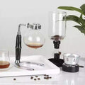 Siphon coffee maker set - glass coffee pot with filter - home coffee brewing kit - pour over coffee maker - coffee extraction pot