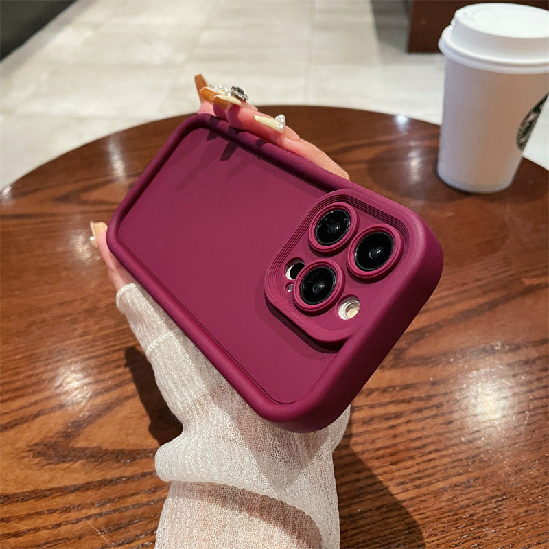 Gaozhu is suitable for apple 16 mobile phone case iphone13 sky eye ladder tpu protective cover 12/11 frosted 14prom