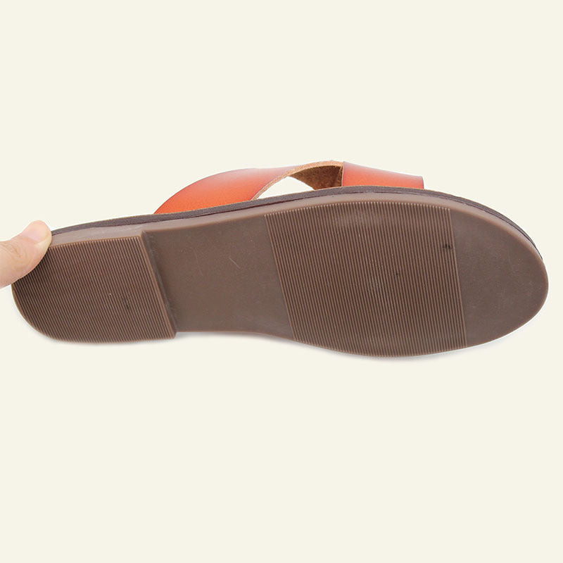 Foreign Trade Chaozhou Women's Shoes Large Size Fashion Versatile Wear-resistant African Cool Slippers Craft Shoes Spot Wholesale Slippers