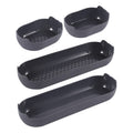 Silicone cake mold 4-piece set - high temperature resistant baking kitchen tools - oval baguette baking pan