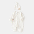 Babibele butterfly romper - premium cotton bodysuit for newborns & infants (spring/autumn) - includes hat