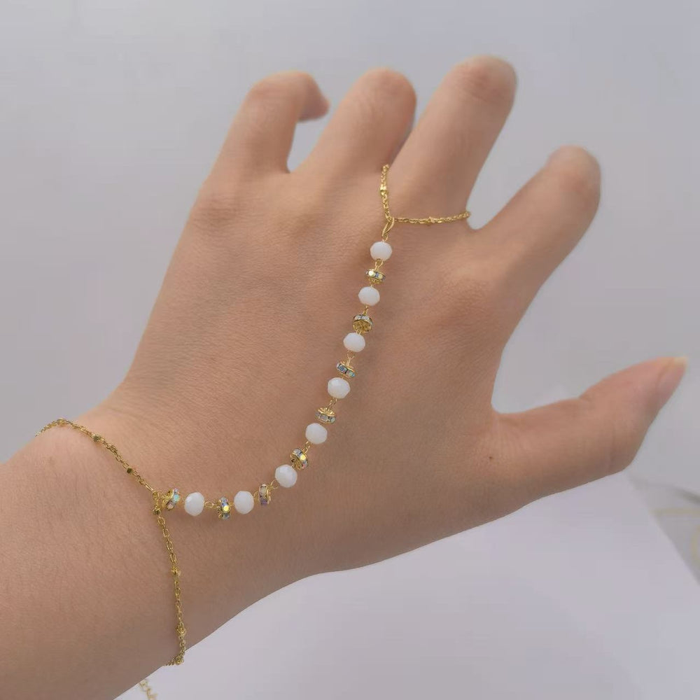 Starfish shell dolphin long chain finger chain chain extension chain diy bracelet accessories material featured tail chain bracelet