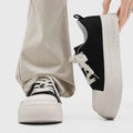 Men's chunky sneakers: comfortable, breathable, trendy, versatile, thick-soled, height-increasing, slip-resistant, durable, couple's canvas athletic shoes