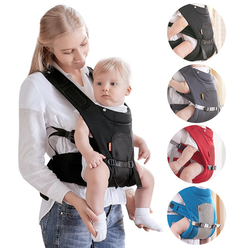 Amazon baby carrier - two-in-one ergonomic hip seat & front carrier - lightweight & portable for newborns to toddlers - perfect for lounging & travel