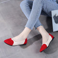 fashion round toe comfortable plus size women's loafers flat single shoes - hot selling cross-border e-commerce product for