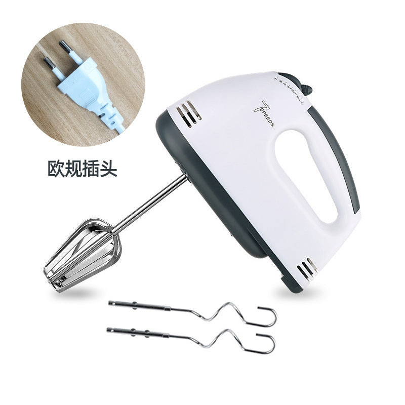 Handheld electric whisk - automatic cream & egg white beater for home baking - cake mixer - cross-border e-commerce