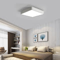 Modern minimalist led pendant light - square design for studio, office, shopping mall, supermarket, and retail store lighting