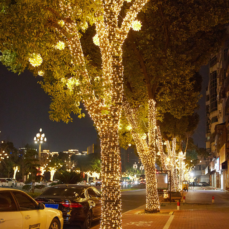 Factory direct wholesale led light string, outdoor gypsy lights, Christmas lights, wedding lights, holiday decoration flashing lights