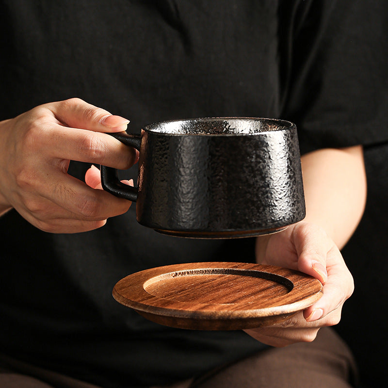 Ins scandinavian high-looking stylish ceramic mug office afternoon tea hand gift mug coffee cup suit