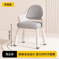 Children's adjustable height study chair - non-slip writing chair for home learning, ideal for bedrooms and studies, promotes proper posture