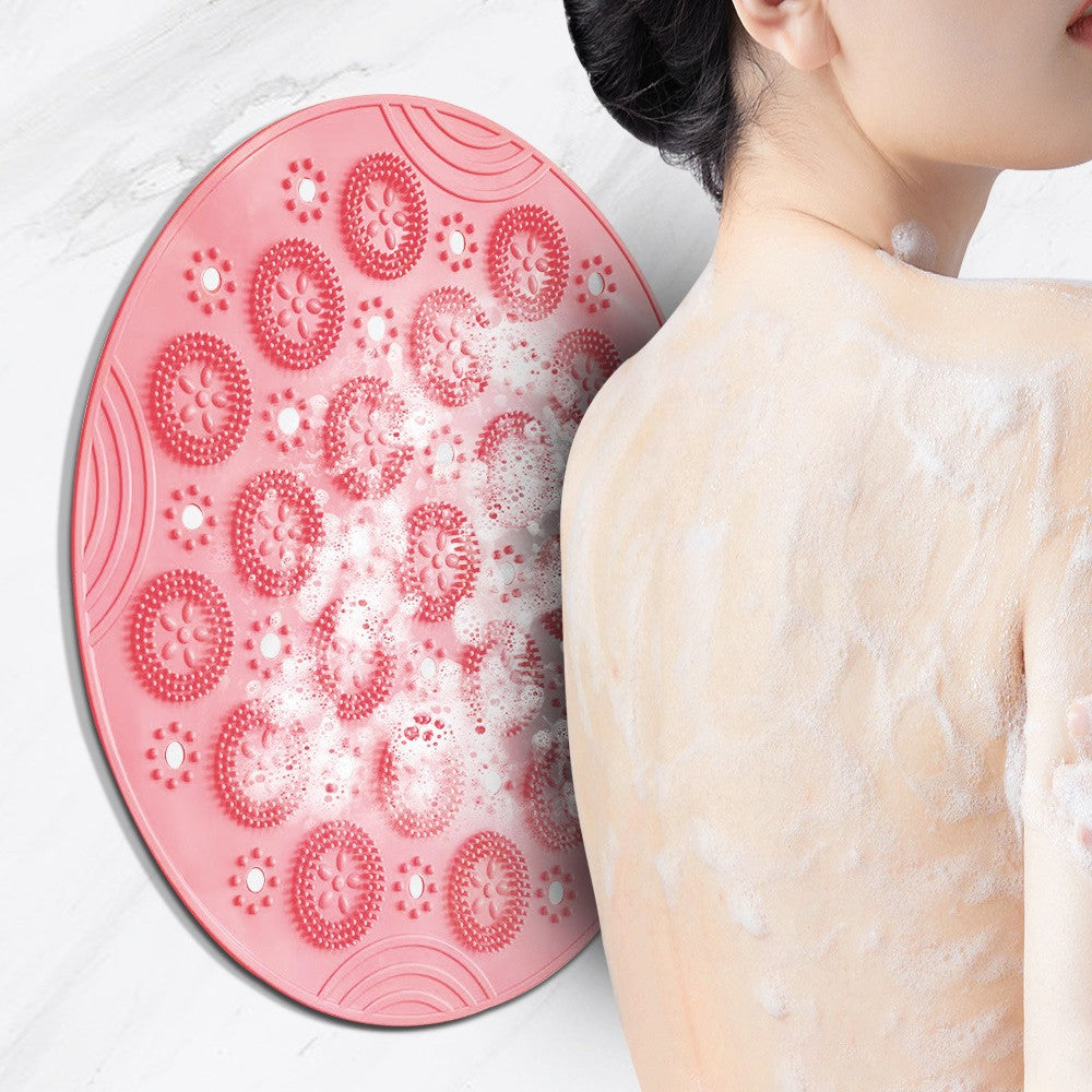 Bath rubbing artifact bathroom wall rubbing back lazy silicone back not asking for massage bath brush suction cup rubbing back rubbing feet