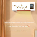 Ready-to-ship 110v high-velocity wall-mounted remote control space heater - portable, dual-mode (cool & heat), rapid heating for home use