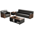 Saint li office sofa - minimalist modern office business sofa set for reception, meeting, and negotiation