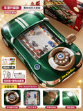 Children's early education story racing adventure game console with multifunctional steering wheel - simulated driving toy for boys