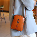 Small bag for women 2024fall and winternew arrival crossbody bag for women shell bag easiest for match genuine leather women's bag shoulder bag women's mobile phone bag