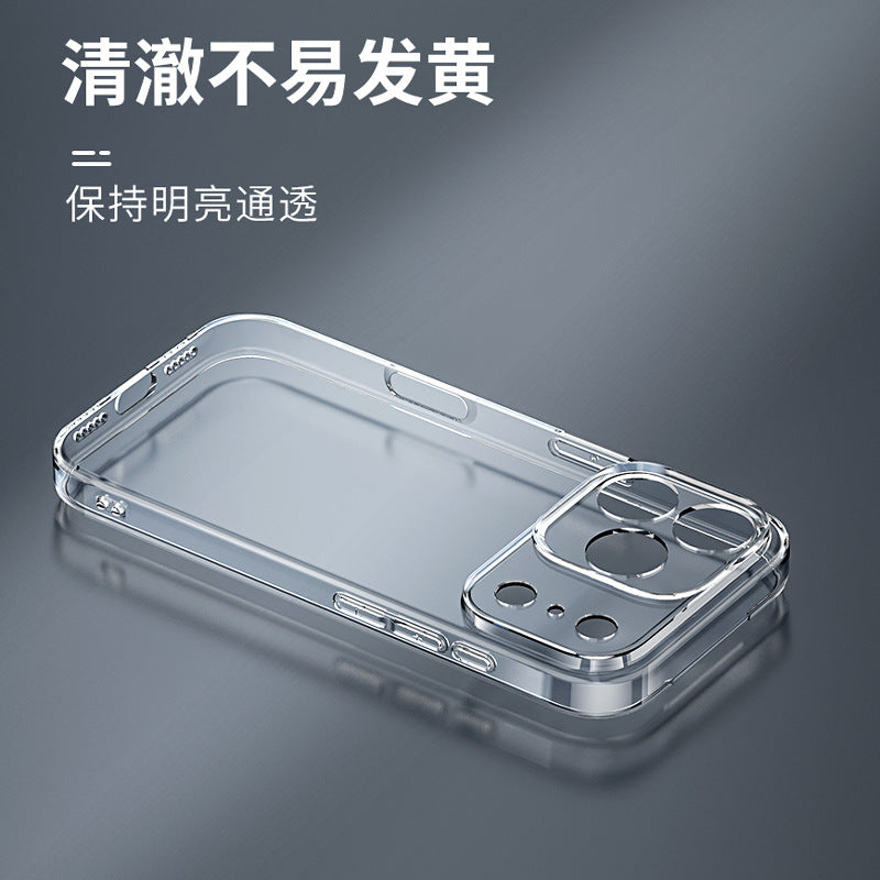 Suitable for apple 17 mobile phone case iphone17promax transparent 17airtpu protective case apple 17 mobile phone case