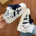 Hello kitty new versatile shoes - non-slip, wear-resistant casual sneakers, white shoes, shell toe girls' skate shoes