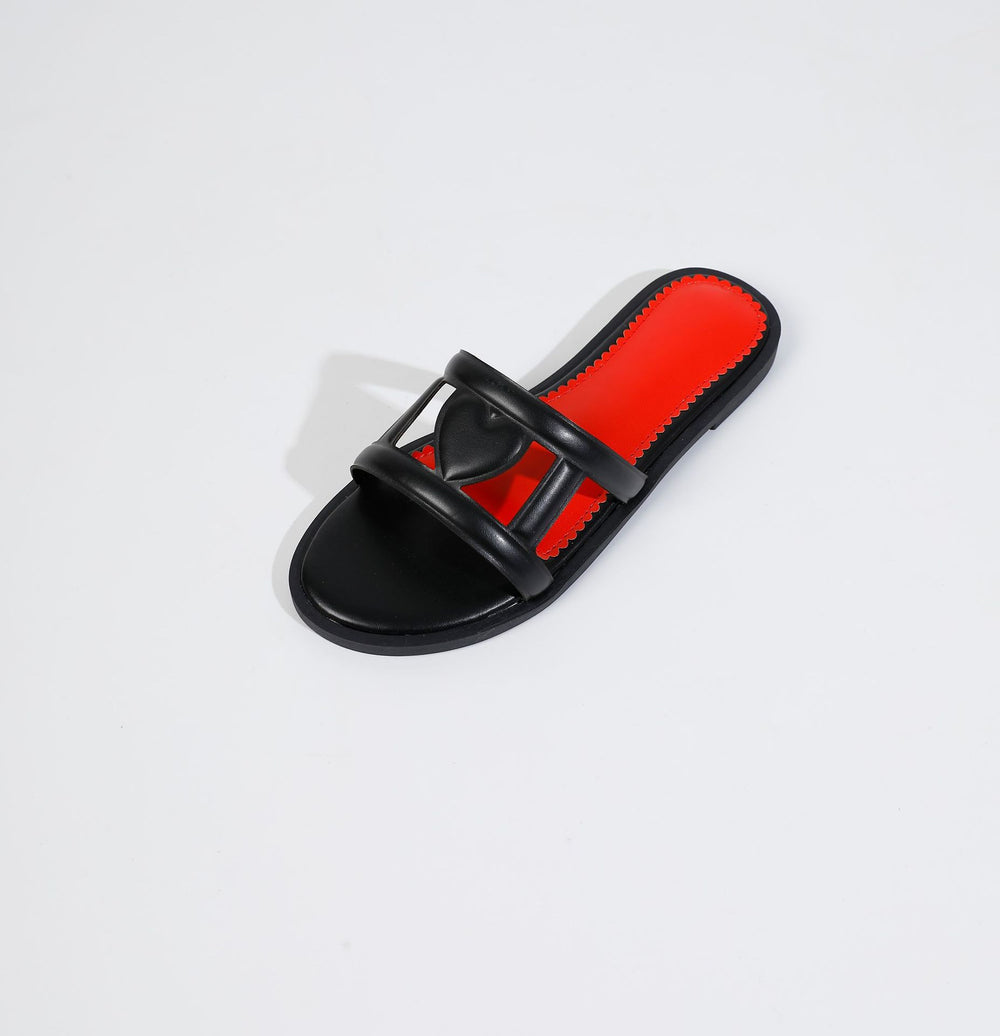 2025 summer new women's low heel flat sandals - round toe, voltage laser design