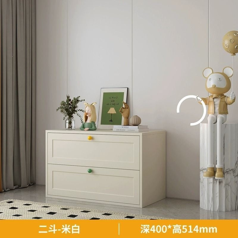 Iron chest of drawers bedroom storage cabinet living room side cabinet modern home steel storage drawer cabinet bedside cabinet