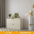 Iron chest of drawers bedroom storage cabinet living room side cabinet modern home steel storage drawer cabinet bedside cabinet