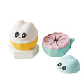hot-selling new arrival baby leak-proof snack bowl kids anti-spill food supplement bowl baby food-grade silicone tableware