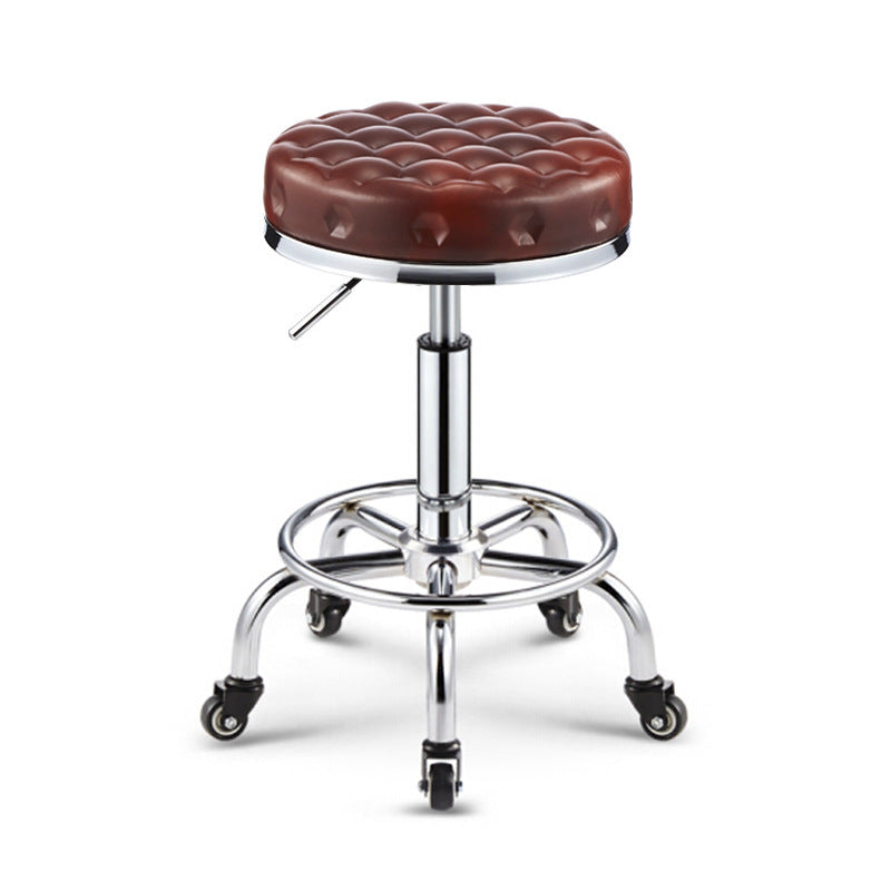 Beauty Stool Pulley Big Stool Bar Bar Chair Rotating Lift Home Nail Art Round Stool Barber Shop
