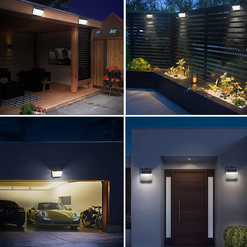 Custom solar lights Outdoor courtyard Home stairs Fence LED lighting Waterproof