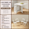 1.48m table + 4 chairs combination [storage model]