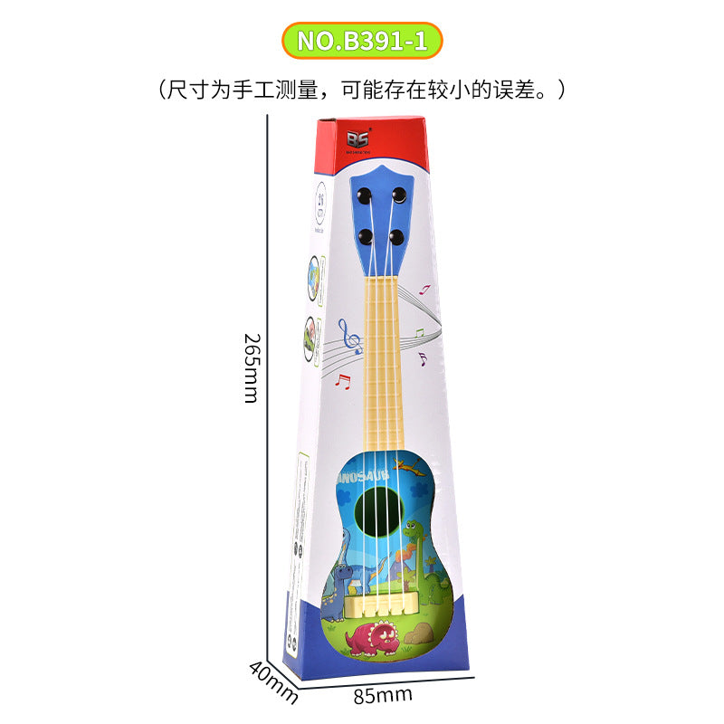 Ukulele kids' guitar toy instrument - beginner friendly, perfect for ages 3-6, boys & girls, great gift for the new year!
