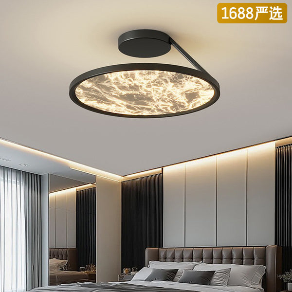 [Strict selection] Ceiling lamp Italian minimalist light luxury high-end full spectrum eye protection round cloud study lamp