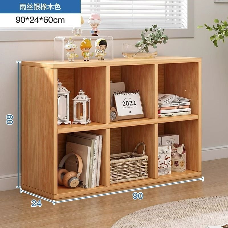 Bookshelf kindergarten reading rack multifunctional simple storage cabinet living room storage cabinet for home floor-standing storage rack