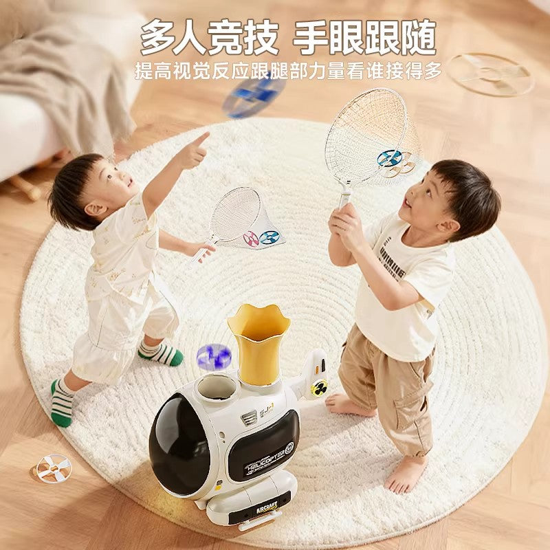 new arrival: 3-in-1 kids' sports helicopter jump rope machine - indoor/outdoor multiplayer competitive sensory integration training toy