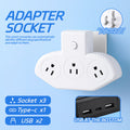 110v power strip with usb charging ports - southeast asia, philippines, canada, mexico (us standard), pd charger, taiwan