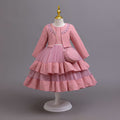 European and american new style three-piece set: children's formal dress, wedding dress, princess dress, flower girl dress, girl's dress