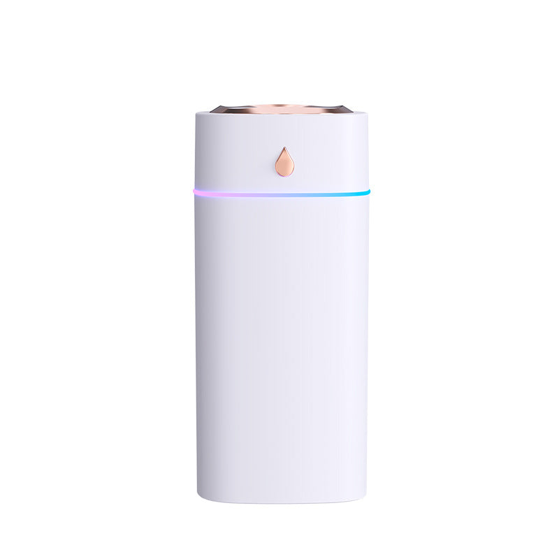 New arrival water drop humidifier three nozzle large fog volume mini small bedroom aromatherapy usb atmosphere light humidifier