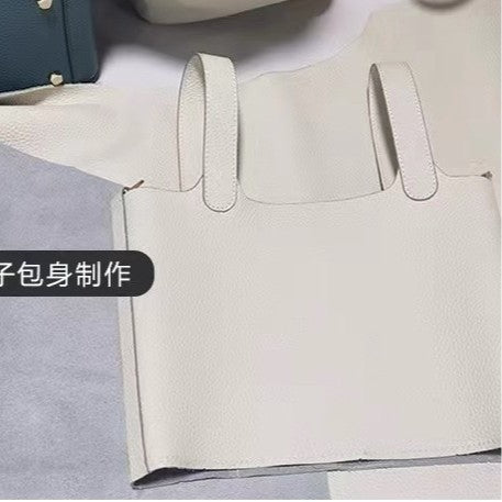 2025 new bucket bag - women's genuine leather tote bag, mommy bag, bridal wedding bag - premium style