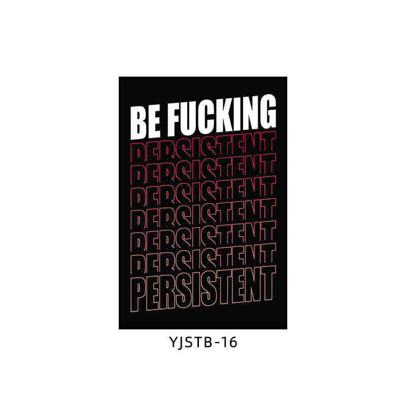 Gym wall decoration painting industrial style black and white sports inspirational poster mural boxing bodybuilding club hanging painting