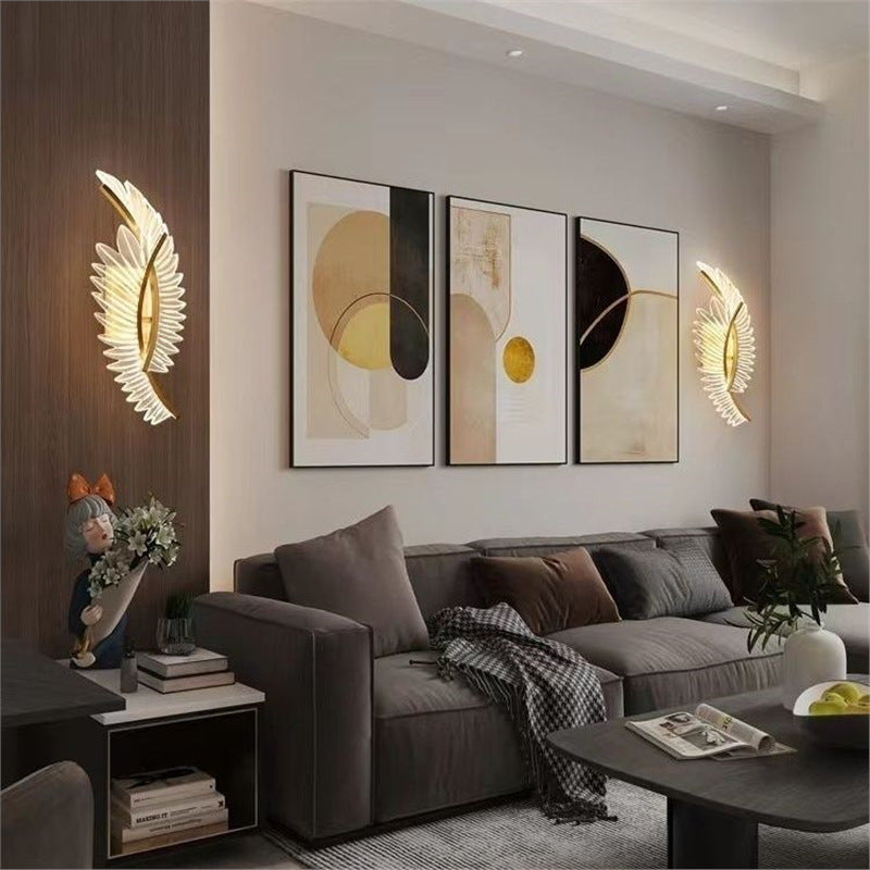 Wall lamp bedroom modern casual living room tv background wall aisle corridor lamp creative bedroom room bedside lamp