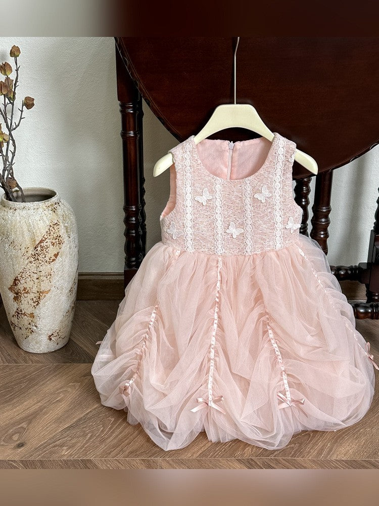 Girls' summer dresses: new stylish princess dresses, vest dresses, and baby tulle dresses for summer
