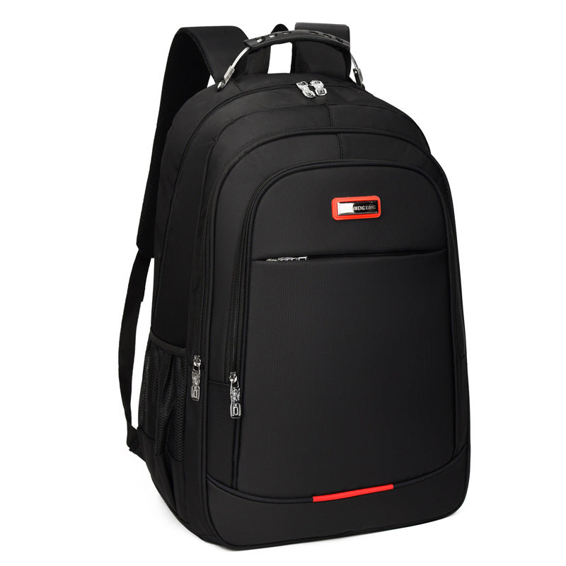 Custom logo backpack men's durable luggage bag large capacity outdoor leisure junior high school student travel backpack