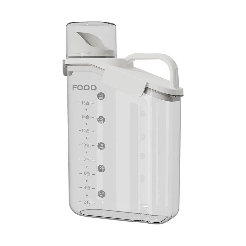 Grain storage box kitchen bean sealed jar food grade grain storage jar rice grain storage handy gadget