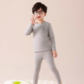 Kids silk cashmere boneless autumn clothes and long johns boys and girls home clothes baby heattechintimatessuit type a wholesale