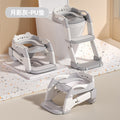 Foldable & adjustable baby potty ladder - 3-in-1 portable toilet training aid for toddlers